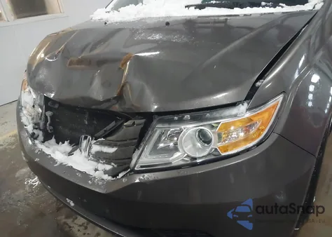 2011 Honda Odyssey Ex-L from USA, damaged, VIN 5FNRL5H6XBB094025